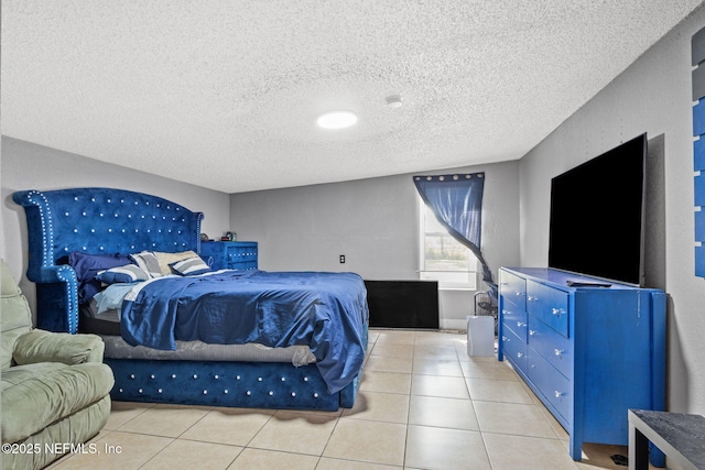 5414 Cleveland Rd, Jacksonville, FL 32209 - tiled bedroom with a textured ceiling