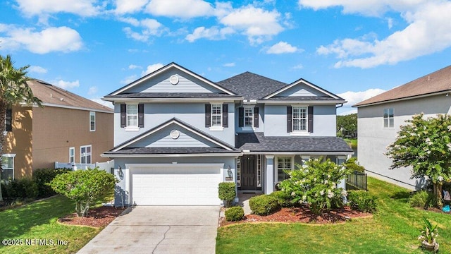 11598 Wynnfield Lakes Cir, Jacksonville, FL 32246 - traditional-style home with stucco siding, driveway, an attached garage, and a shingled roof
