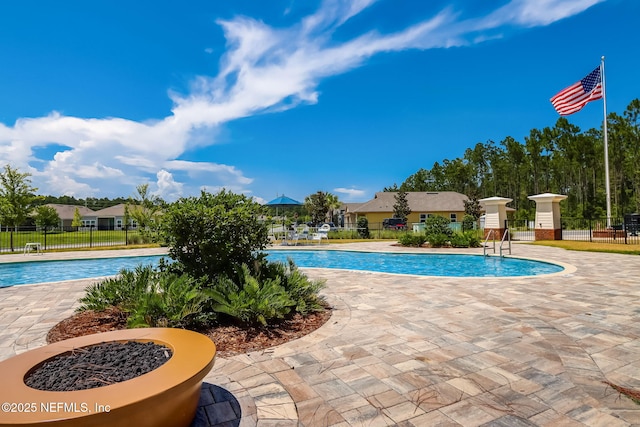 83687 Nether St, Fernandina Beach, FL 32034 - community pool featuring a patio area