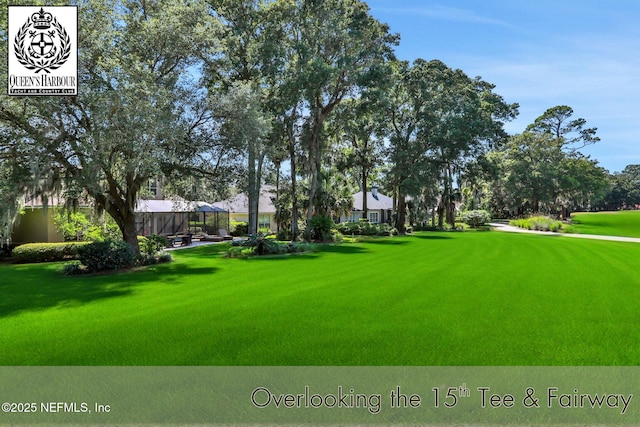 1521 Nottingham Knoll Dr, Jacksonville, FL 32225 - surrounding community with a yard