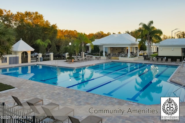 1521 Nottingham Knoll Dr, Jacksonville, FL 32225 - community pool featuring a patio area