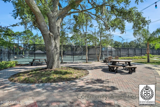 1521 Nottingham Knoll Dr, Jacksonville, FL 32225 - view of tennis court