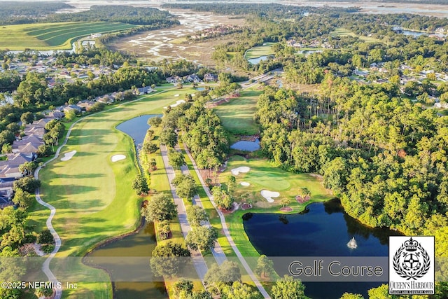 1521 Nottingham Knoll Dr, Jacksonville, FL 32225 - aerial overview of property's location with a nearby body of water and a golf club