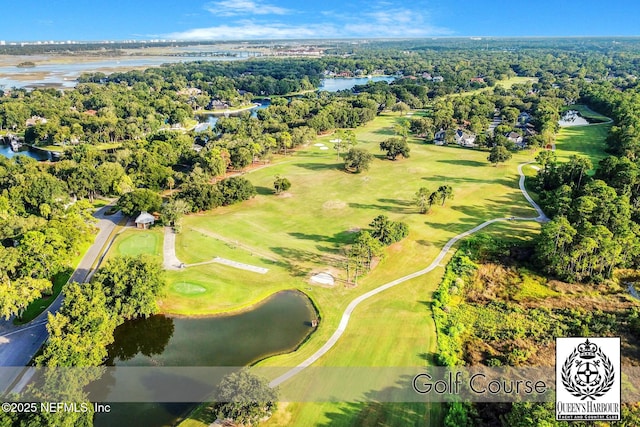 1521 Nottingham Knoll Dr, Jacksonville, FL 32225 - bird's eye view of a large body of water and a local golf course