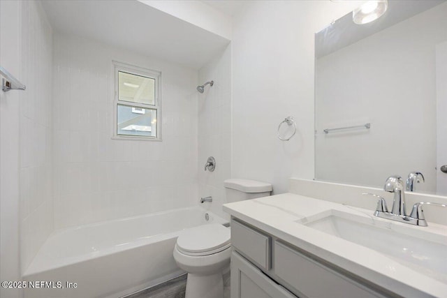631-633 Main St, Atlantic Beach, FL 32233 - full bath with vanity, bathing tub / shower combination, and wood finished floors