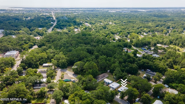 989 Butler Ave, Saint Augustine, FL 32084 - bird's eye view of a heavily wooded area