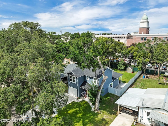 724 N Pine Ave, Green Cove Springs, FL 32043 - drone / aerial view