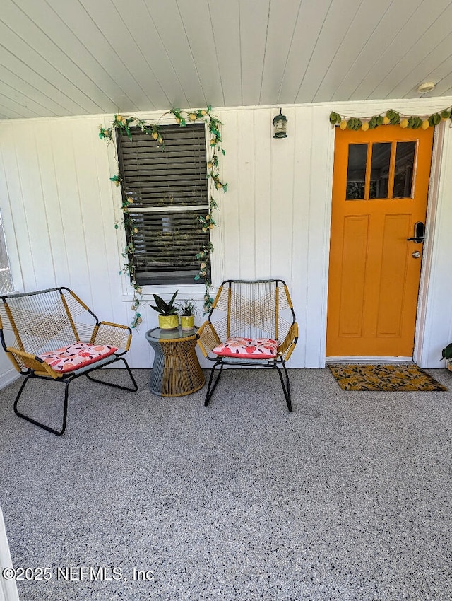 217 Covino Ave, Saint Augustine, FL 32084 - view of exterior entry with covered porch