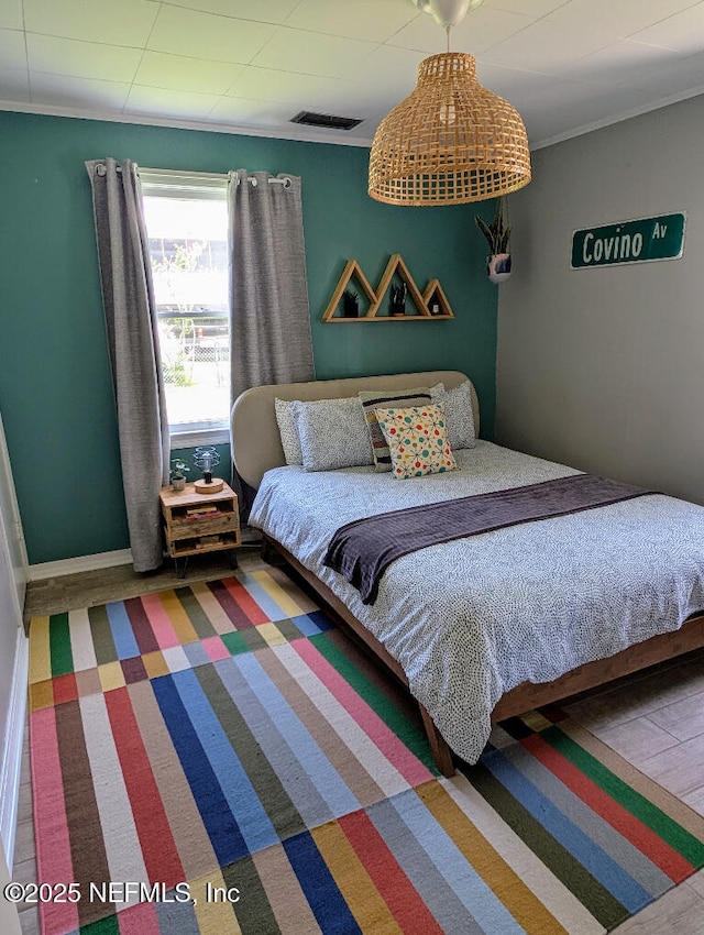 217 Covino Ave, Saint Augustine, FL 32084 - bedroom with ornamental molding and baseboards
