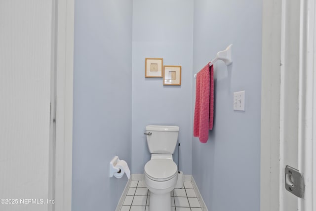 1419 Linkside Dr, Atlantic Beach, FL 32233 - bathroom featuring toilet and tile patterned floors
