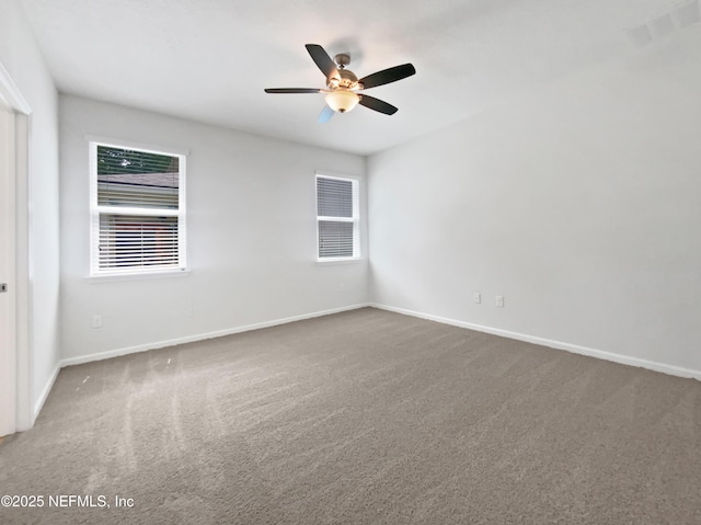 1090 Lauriston Dr, Saint Johns, FL 32259 - carpeted spare room with baseboards and a ceiling fan