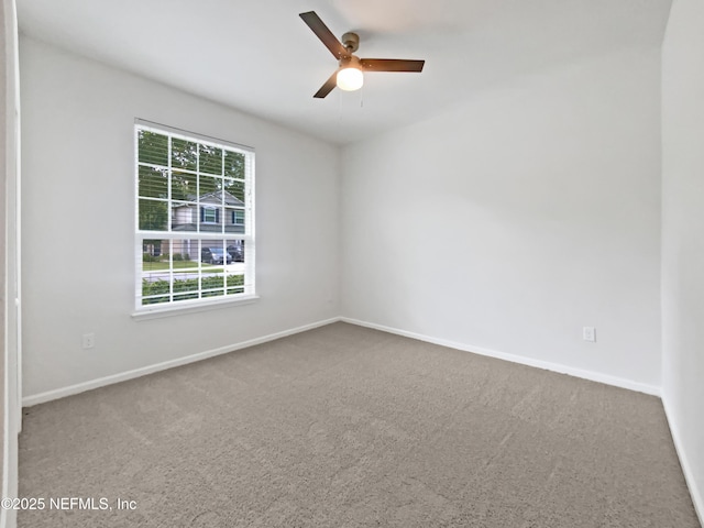 1090 Lauriston Dr, Saint Johns, FL 32259 - spare room with a ceiling fan and carpet floors