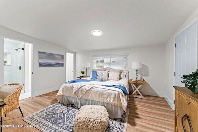 2571 Montreal St, Jacksonville, FL 32233 - bedroom featuring baseboards and light wood-style floors