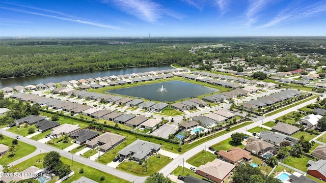 29 Lagoon Way, Palm Coast, FL 32137 - aerial view of residential area featuring a large body of water and a forest