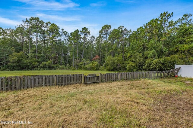 3350 Silverado Cir, Green Cove Springs, FL 32043 - view of yard featuring a wooded view