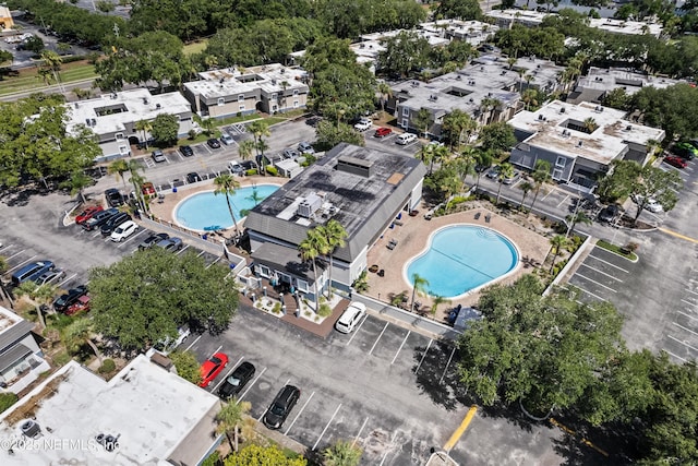 355 Monument Rd Unit 15D1, Jacksonville, FL 32225 - aerial overview of property's location with a pool area