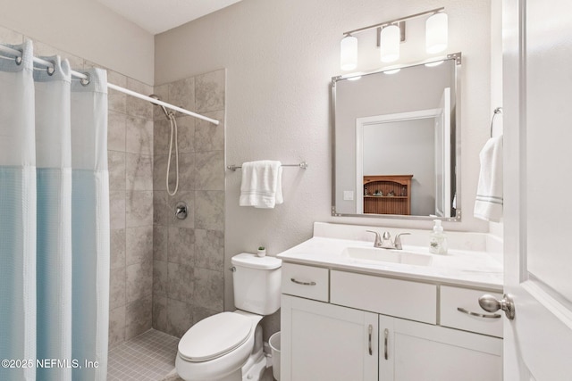 148 Ancient Island Dr, Saint Augustine, FL 32080 - full bath with vanity and tiled shower