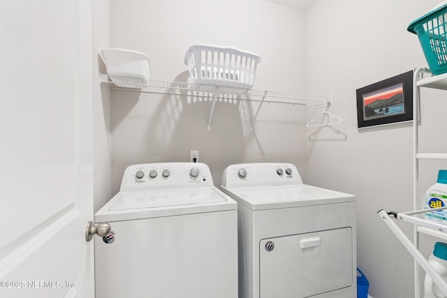 148 Ancient Island Dr, Saint Augustine, FL 32080 - laundry room featuring separate washer and dryer