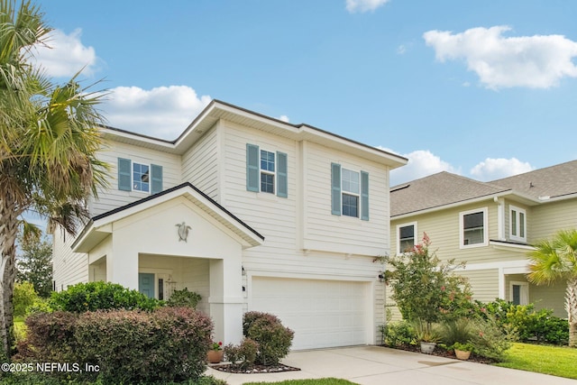 148 Ancient Island Dr, Saint Augustine, FL 32080 - traditional-style house with driveway and an attached garage