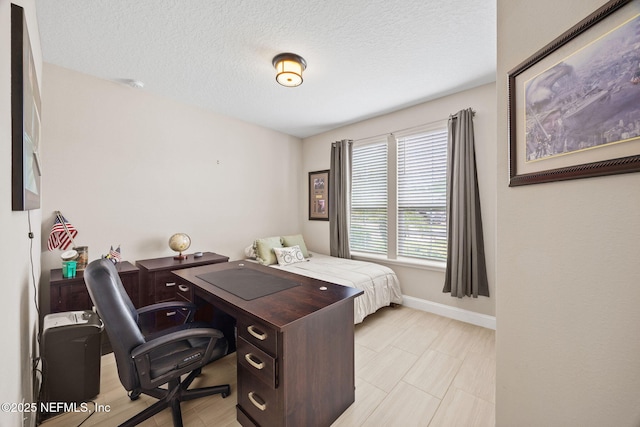 121 Seamount Way, Saint Augustine, FL 32092 - home office featuring baseboards and a textured ceiling