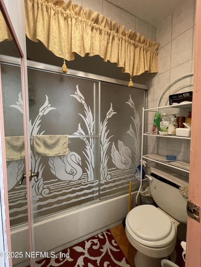 1038 Celebrant Dr, Jacksonville, FL 32225 - full bathroom featuring tile walls and shower / tub combination