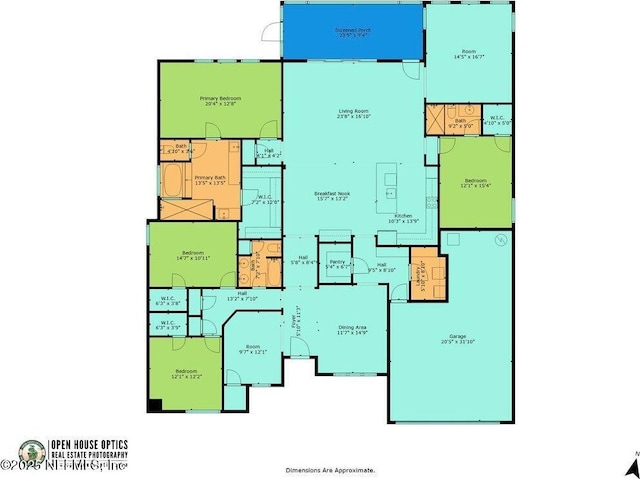 1103 Orchard Oriole Pl, Middleburg, FL 32068 - view of floor plan / room layout