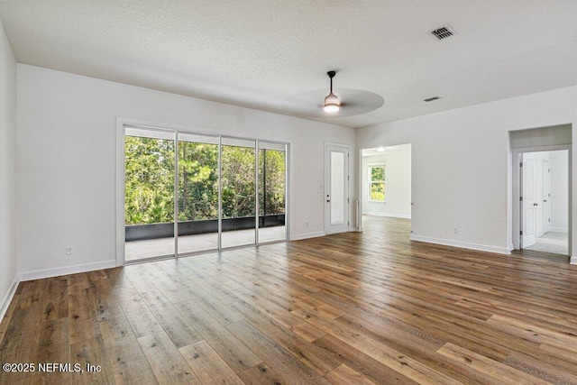 1103 Orchard Oriole Pl, Middleburg, FL 32068 - unfurnished room featuring ceiling fan and wood-type flooring