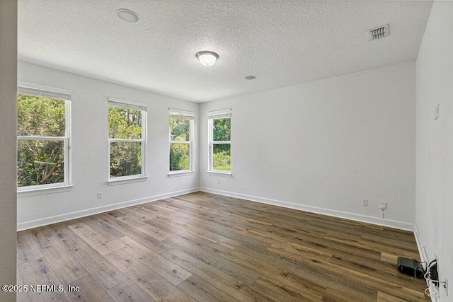 1103 Orchard Oriole Pl, Middleburg, FL 32068 - spare room featuring wood finished floors and a textured ceiling