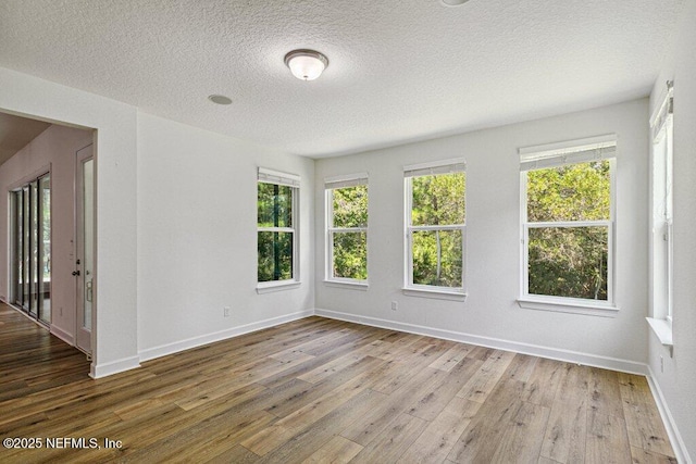 1103 Orchard Oriole Pl, Middleburg, FL 32068 - spare room with wood-type flooring and a textured ceiling