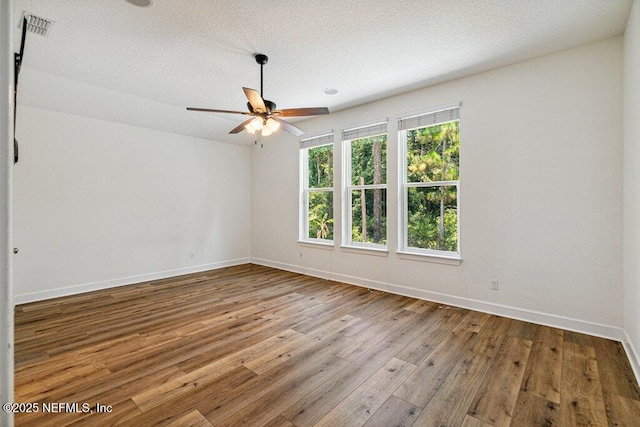 1103 Orchard Oriole Pl, Middleburg, FL 32068 - spare room with hardwood / wood-style floors and ceiling fan