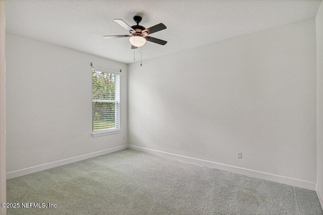 1103 Orchard Oriole Pl, Middleburg, FL 32068 - carpeted spare room featuring ceiling fan and a textured ceiling