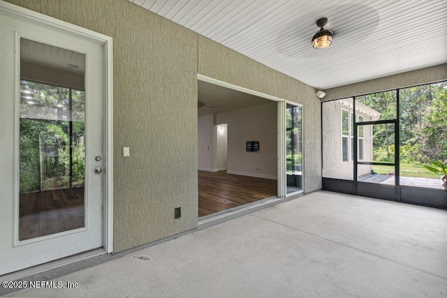 1103 Orchard Oriole Pl, Middleburg, FL 32068 - unfurnished sunroom with healthy amount of natural light