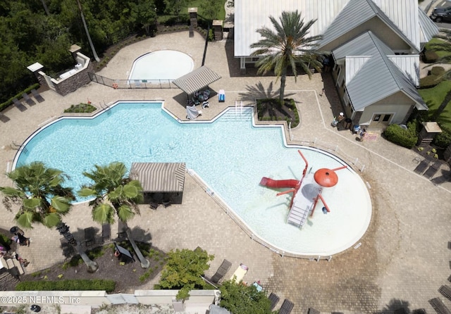 1103 Orchard Oriole Pl, Middleburg, FL 32068 - community pool with a patio