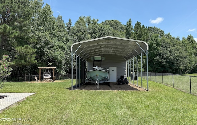 51321 Bloomington Way, Callahan, FL 32011 - view of parking / parking lot with a carport