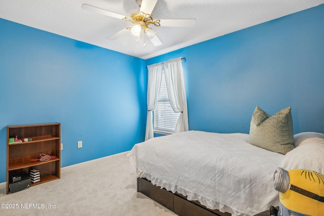 1020 Candlebark Dr, Jacksonville, FL 32225 - bedroom featuring carpet floors and a ceiling fan