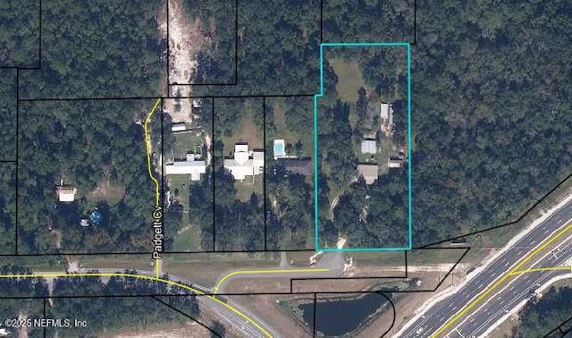 3822 County Road 220, Middleburg, FL 32068 - map of property location featuring property boundaries highlighted