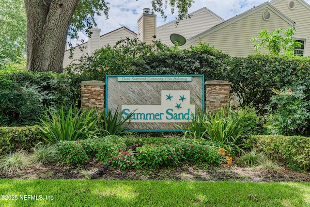 335 Sunrise Cir, Neptune Beach, FL 32266 - view of community sign