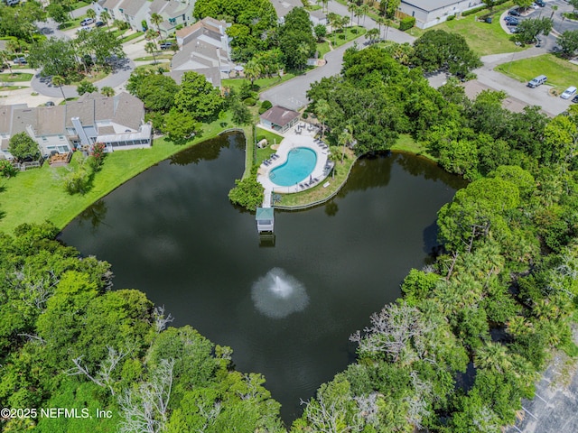335 Sunrise Cir, Neptune Beach, FL 32266 - aerial view of property's location featuring nearby suburban area and a large body of water