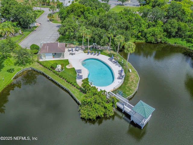 335 Sunrise Cir, Neptune Beach, FL 32266 - aerial overview of property's location featuring a large body of water
