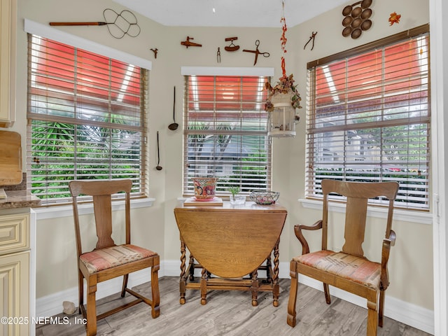 335 Sunrise Cir, Neptune Beach, FL 32266 - living area with light wood-style floors
