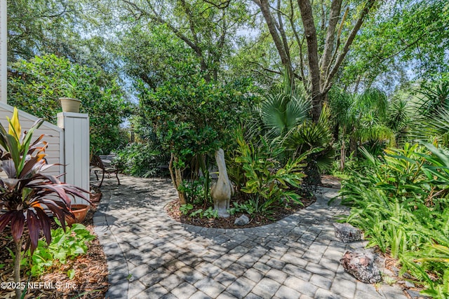 335 Sunrise Cir, Neptune Beach, FL 32266 - view of patio / terrace