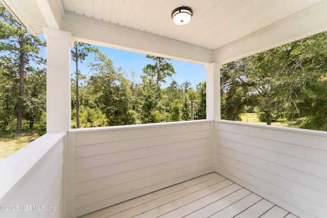 343 Tinsley Rd, Florahome, FL 32140 - balcony featuring view of scattered trees