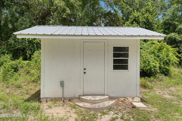 343 Tinsley Rd, Florahome, FL 32140 - view of shed