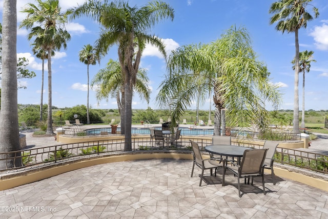 4000 Grande Vista Blvd Unit 15-106, Saint Augustine, FL 32084 - view of patio with a community pool