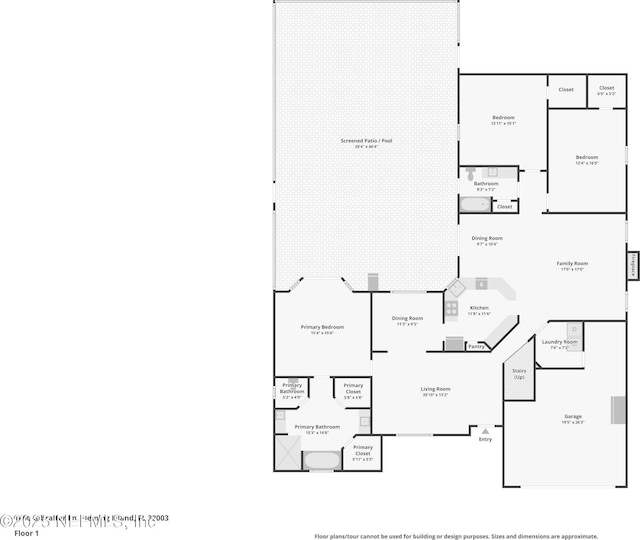 1400 Gibralter Ln, Fleming Island, FL 32003 - view of room layout