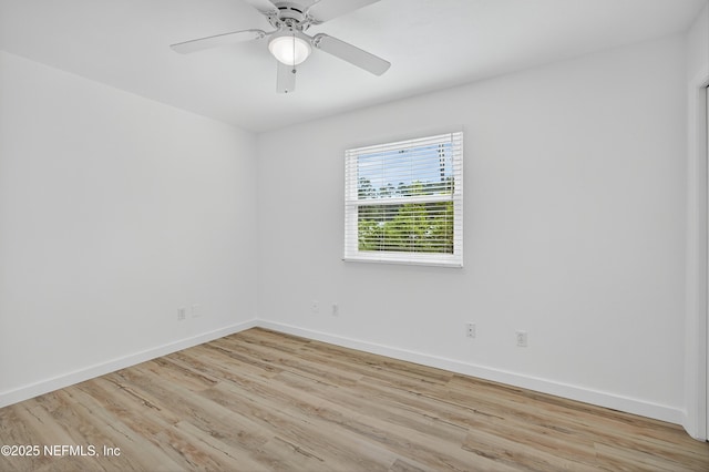 15 Katrina Pl, Palm Coast, FL 32164 - empty room featuring wood finished floors and a ceiling fan