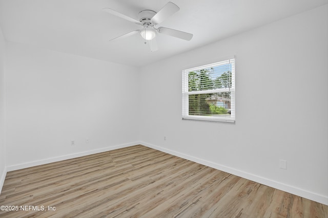 15 Katrina Pl, Palm Coast, FL 32164 - unfurnished room with wood finished floors and ceiling fan
