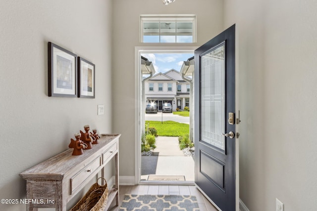 83316 Chapel Ct, Fernandina Beach, FL 32034 - foyer entrance featuring wood finished floors and baseboards