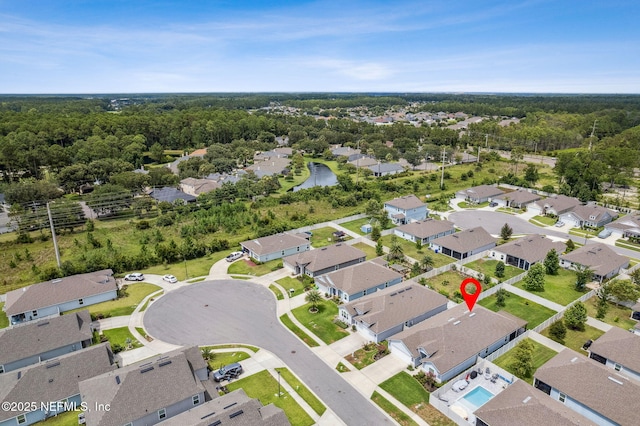 83316 Chapel Ct, Fernandina Beach, FL 32034 - aerial view of property and surrounding area featuring nearby suburban area
