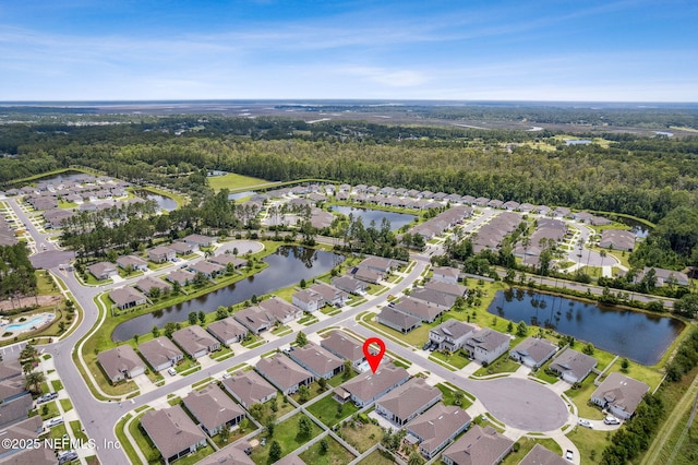 83316 Chapel Ct, Fernandina Beach, FL 32034 - aerial overview of property's location with nearby suburban area and a large body of water